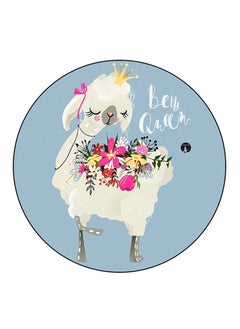 RKN Llama Printed Fridge Magnet  Round  Multicolour  - Image 2