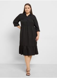 Vero Moda Curve Button Through Dress  - Image 1