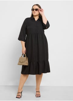 Vero Moda Curve Button Through Dress  - Image 4