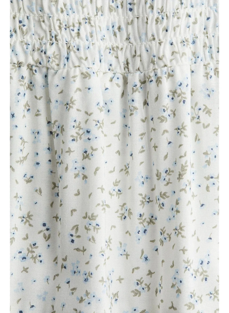 اتش اند ام Smocked tiered skirt