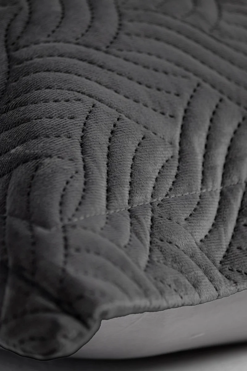 فافورا Silva Double Bedspread Set - Anthracite