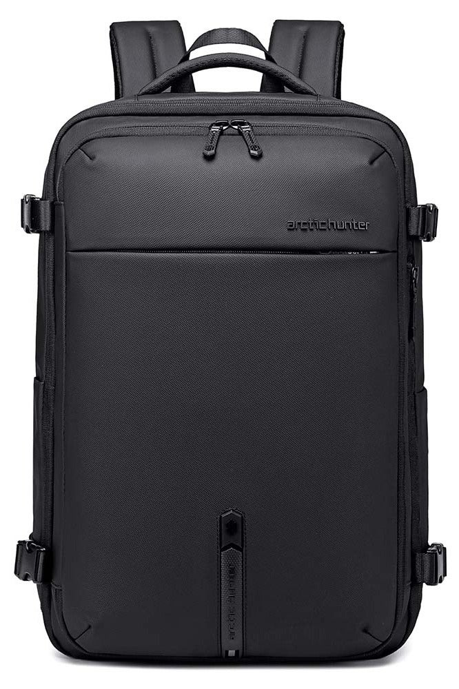 ARCTIC HUNTER School Laptop Bag, Large Business Travel Office Laptop Bag with Laptop Compartment for Men, Black - Image 1