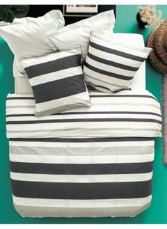 Home-Tex Design 3-Piece Hometex Design 100% Cotton Duvet Cover Set - Printed - Fermanville (240x200cm)  - Image 1