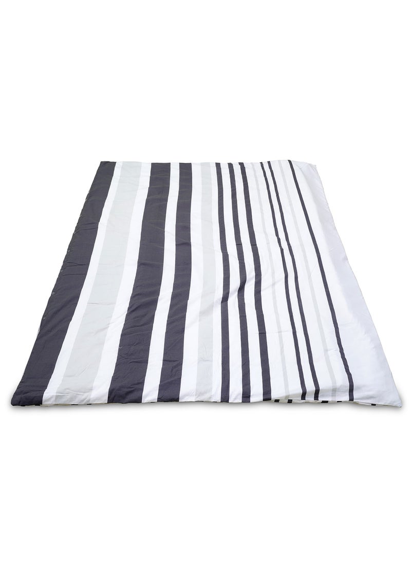 Home-Tex Design 3-Piece Hometex Design 100% Cotton Duvet Cover Set - Printed - Fermanville (240x200cm)  - Image 2