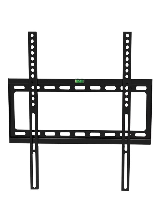 Skill Tech SH 45F Fixed TV Wall Mount Bracket for 26-65 Inch LED/LCD Screens, VESA 400x400, Slim 30mm Profile, Max Load 45kg – Economic Series, Black - Image 1
