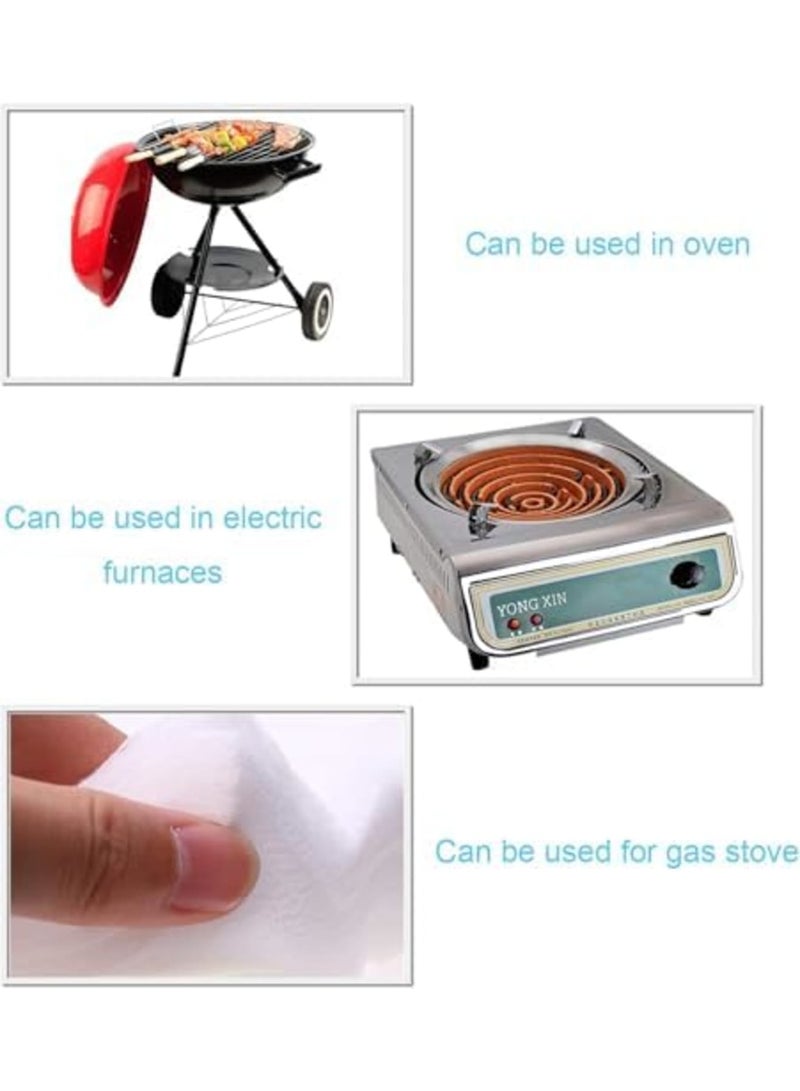 Barakah حامل حلقة ووك لطباخ الغاز، قاعدة موقد غير قابلة للانزلاق لووك والمقلاة، حامل وعاء للتحكم في الحرارة لطباخ الغاز، رف طهي مستقر للاستخدام في المطبخ وفي الهواء الطلق (أسود) - Image 5