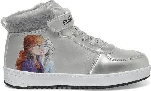 ModaOnn Frozen Silver Girls High Sneakers  - Image 1