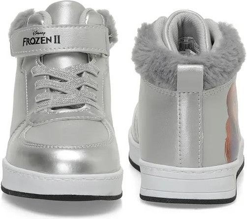 ModaOnn Frozen Silver Girls High Sneakers  - Image 5