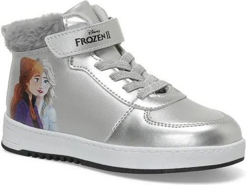 ModaOnn Frozen Silver Girls High Sneakers  - Image 3