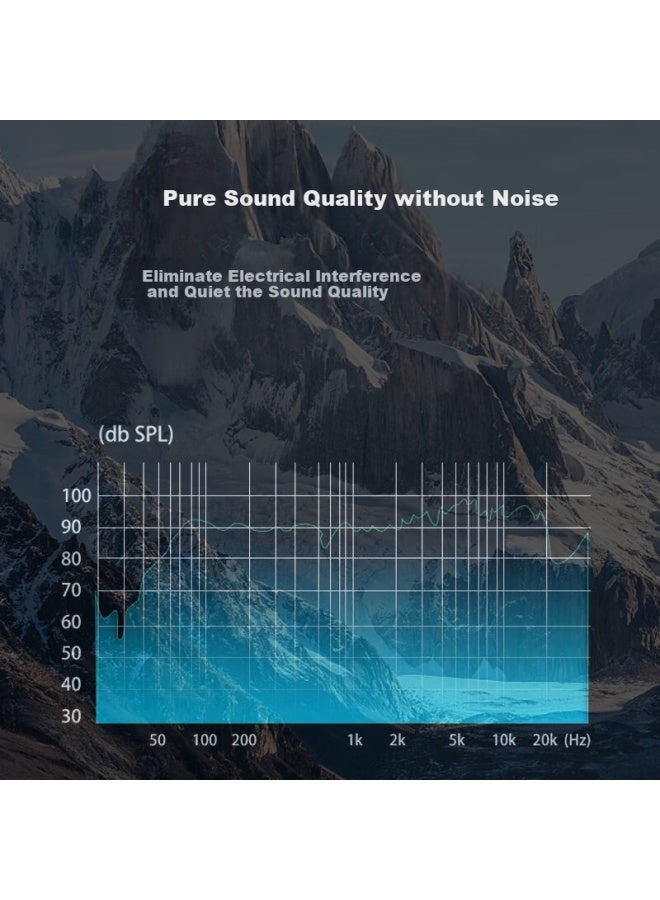 Towe Desktop Pdu Socket Surge Protector Power Filter Socket Audio Power Purifier 6 Outlets Total Control Apz-1026sf Crystal Silver White - Image 2