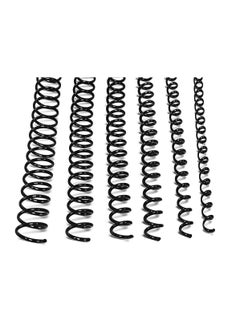 Terabyte PLASTIC BINDING COIL 12MM CLR 1X100  - Image 1