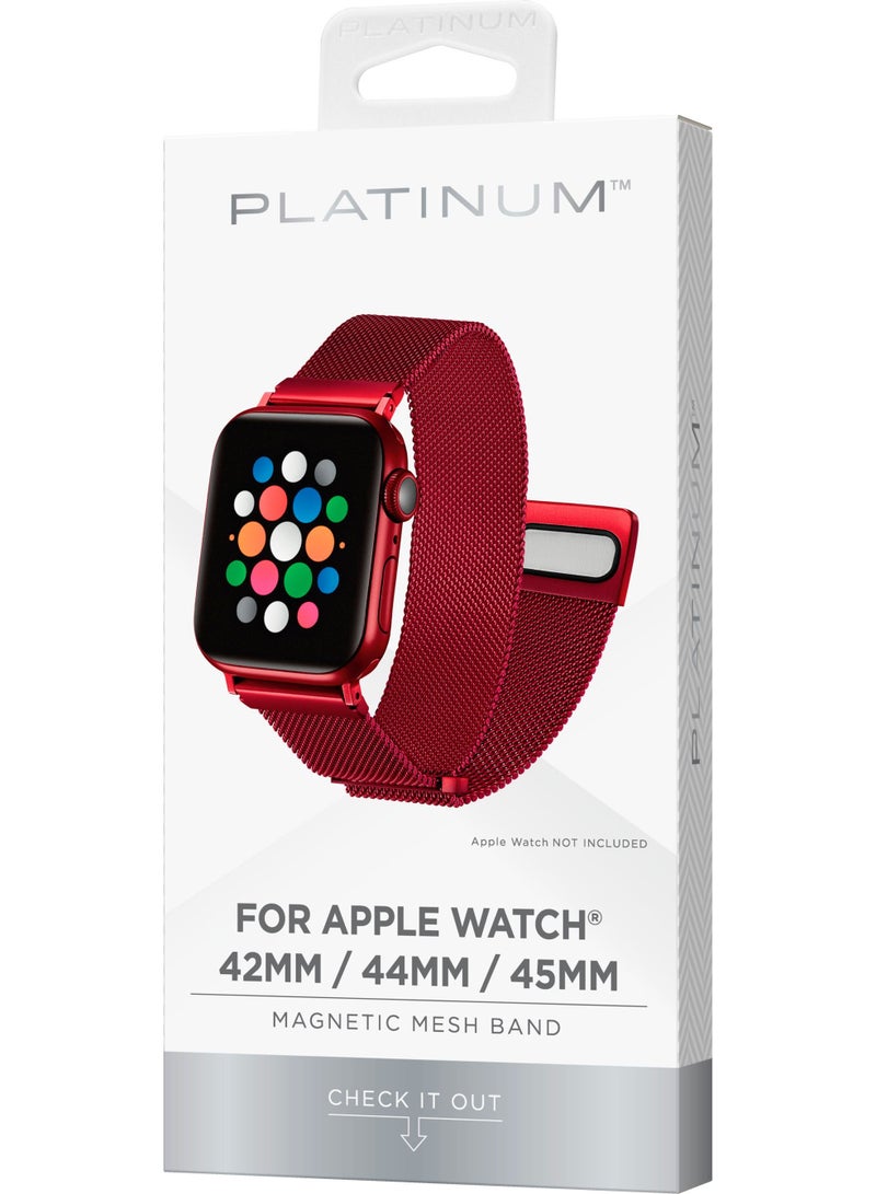 GULFLINK Metallic Watch Band 220mm Length for Apple iWatch 42/44/45 mm - Image 5