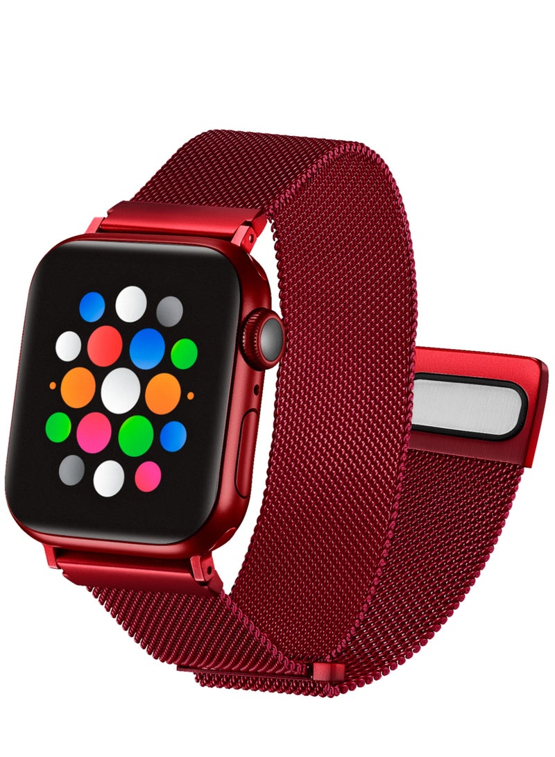 GULFLINK Metallic Watch Band 220mm Length for Apple iWatch 42/44/45 mm - Image 1