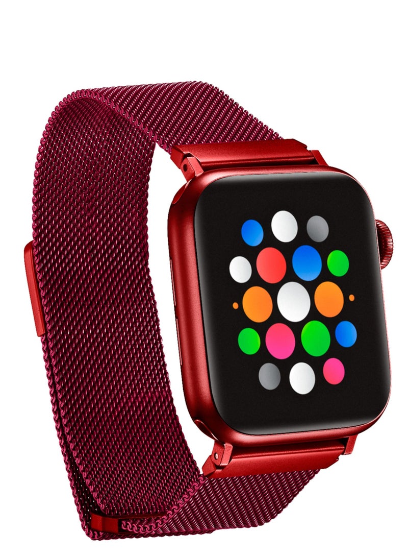 GULFLINK Metallic Watch Band 220mm Length for Apple iWatch 42/44/45 mm - Image 2