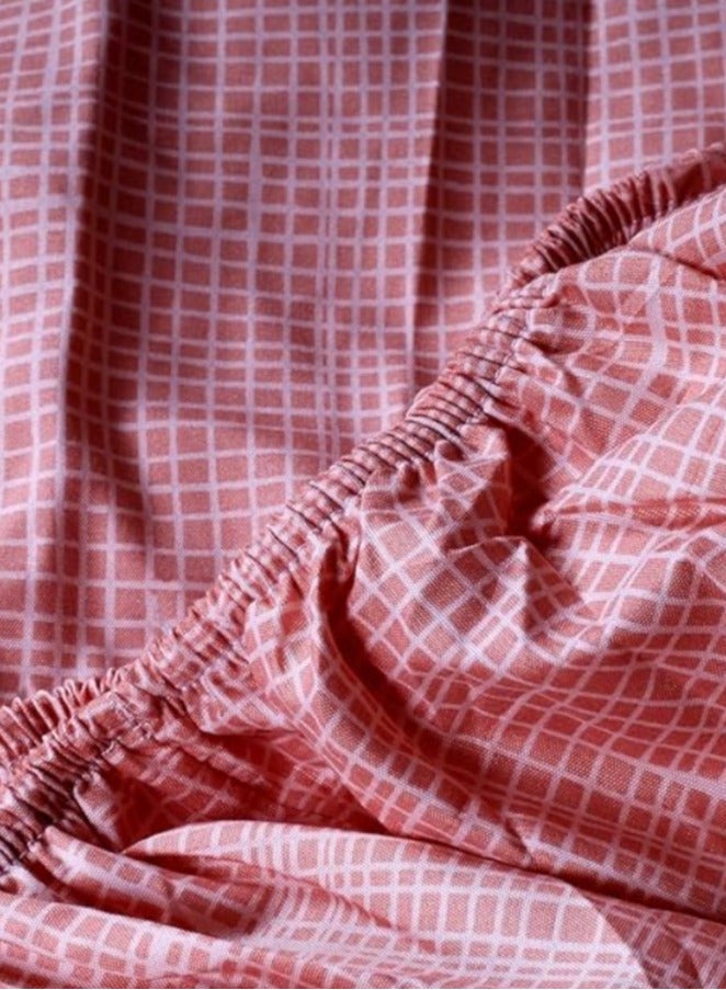 REZLAN UAE ريزلان الإمارات - أطقم أغطية لحاف أنيقة - كوين، مزدوج، كامل (غطاء لحاف: 205x205 سم - ملاءة مشدودة: 180x200 سم - 2 غطاء وسادة: 50x75 سم) قماش ميكروفايبر لمتانة ونعومة إضافية (أركنسيل) - Image 5