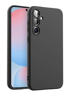 Generic For Samsung Galaxy S25 Plus Silicone Back Color Cover,Camera Protection From Shocks From TPU Compatible For Samsung Galaxy S25 Plus (6.7'') (Black)  - Image 1