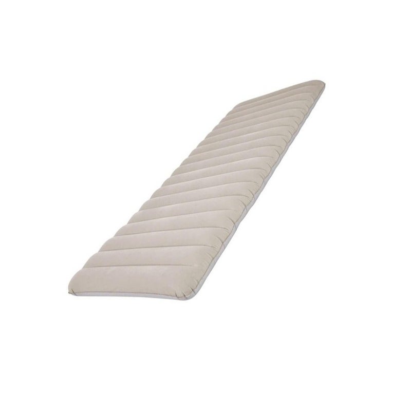Inflatable Single Size Camping Mattress Beige 183x71cm - Image 2