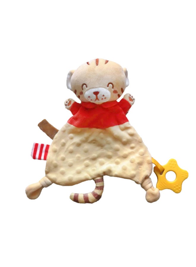Baby Antennae Towel Can Be Chewed By The Entrance Of The Towel Baby Doll Plush Comfort Toy Processing Long To Proofing-Color:Elephant Ambulance  - Image 4