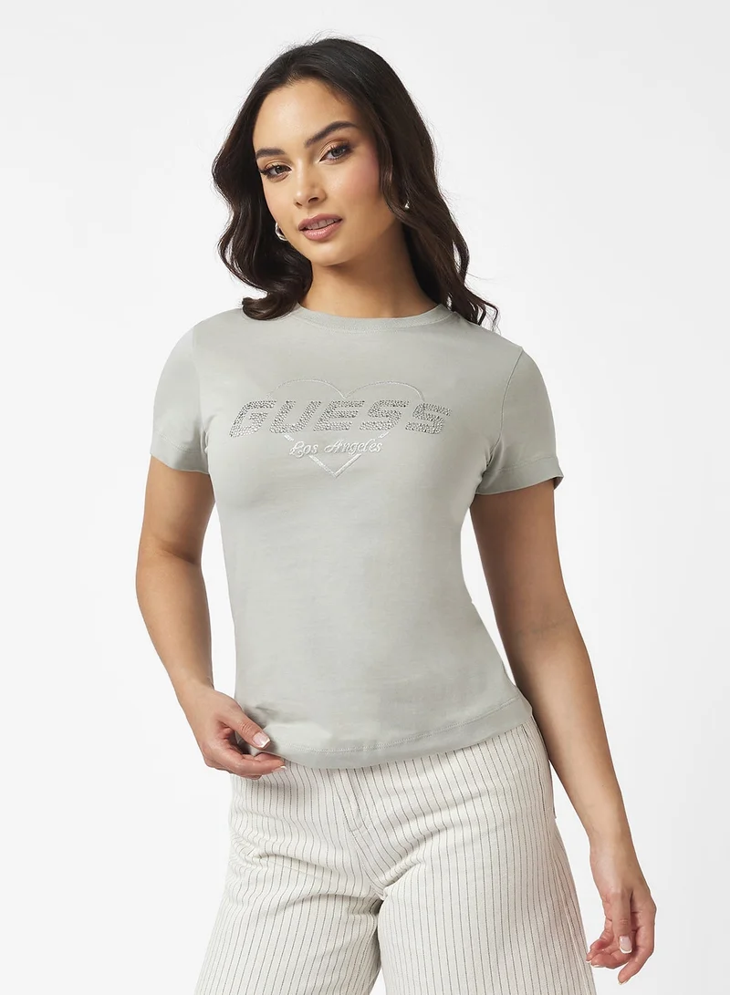 GUESS Narciso Crew Neck T-Shirt