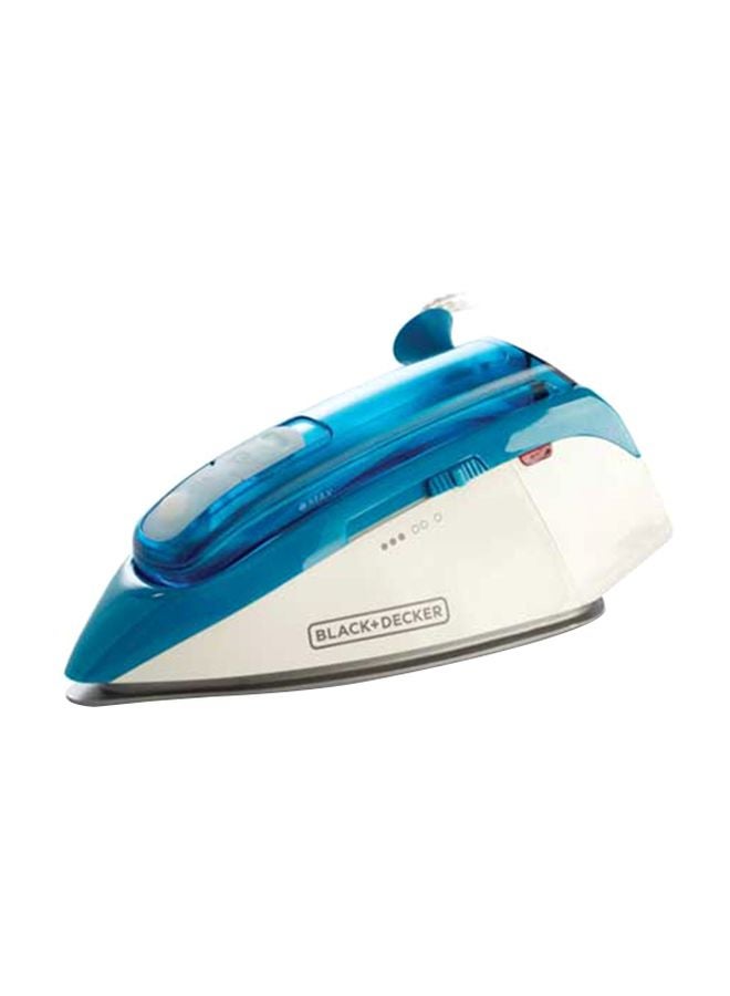 BLACK+DECKER Handheld Steam Iron 1085W 1085 W TI250-B5 Blue/White - Image 1