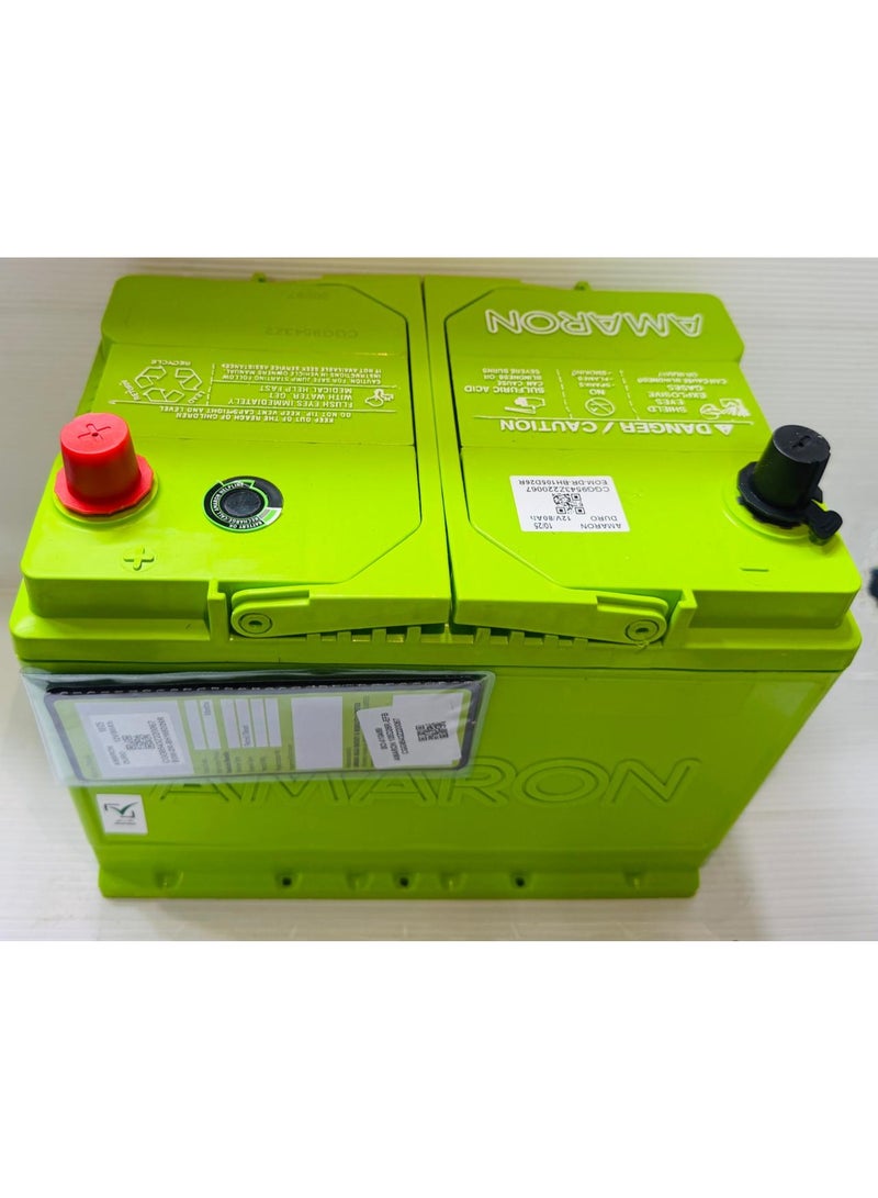 Amaron Car Battery 12V 80AH 105D26R / 80D26R R-Layout - Image 4