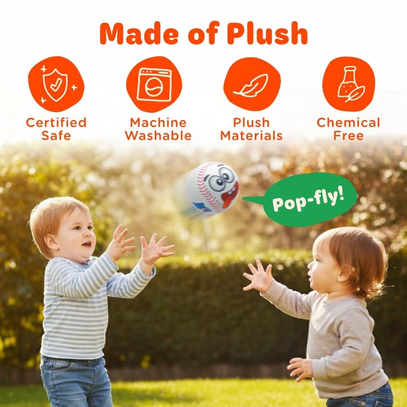 Move2Play, Hilariously Interactive Toy with Music & Sound Effects | Birthday Gift for Boy & Girl | Ball for Toddler & Baby | Indoor/Outdoor | 1, 2, 3+ Year Old - Image 4