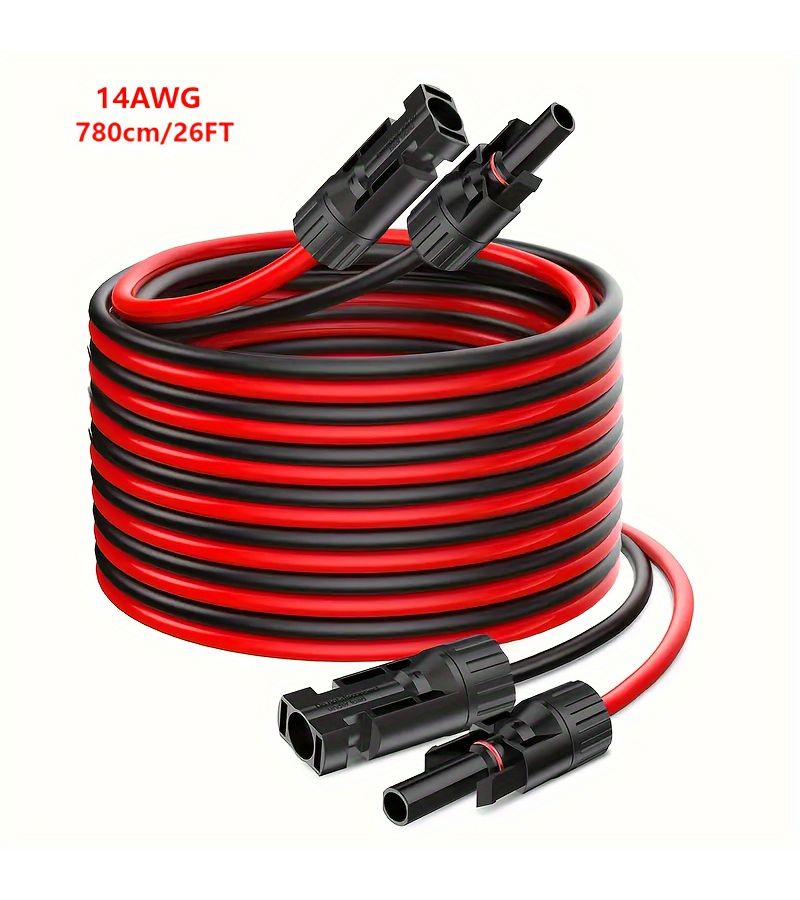14AWG 36FT Extension Cord Indoor Outdoor Power Cable With Connectors - Image 5