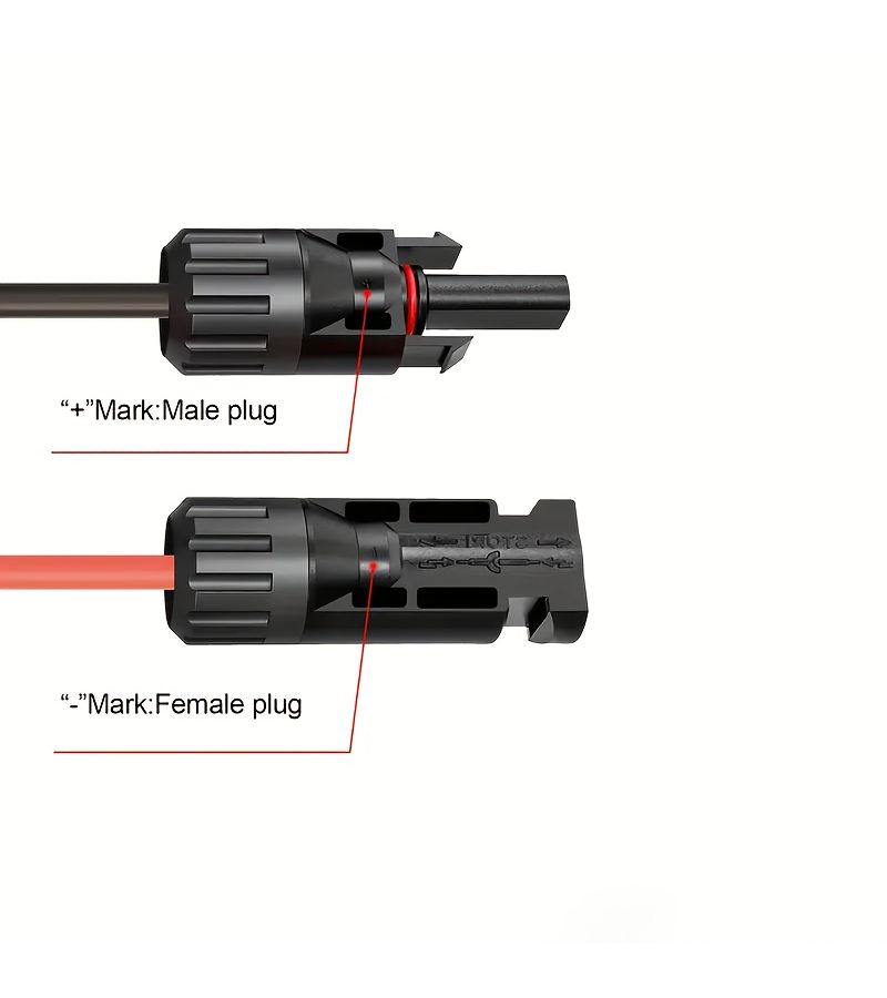 14AWG 36FT Extension Cord Indoor Outdoor Power Cable With Connectors - Image 4