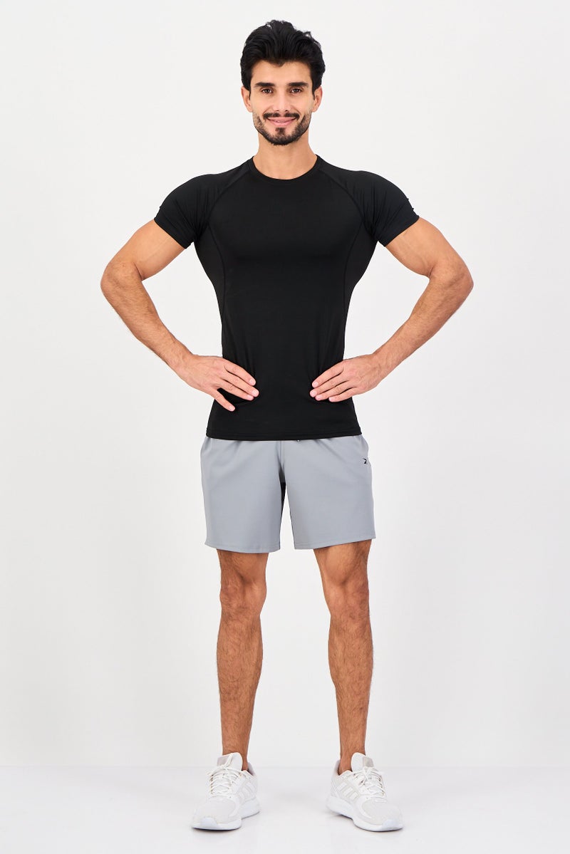 Reebok Men Sportswear Fit Training Shorts, Grey - Image 3