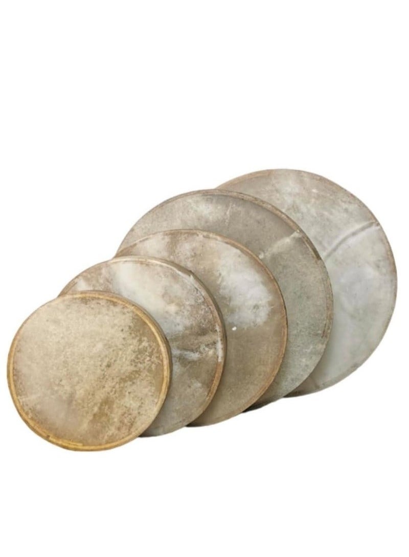 Al-Karaz Music Leather Tambourine Set - Image 4