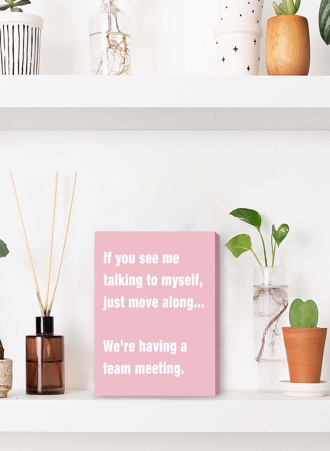 TAGDANK Pink Cubicle Decorations Office Decor for Women Desk Cute Pink Cubical Accessories Gifts for Coworker Friends Female Funny Home & Office Sign Decorations - Image 3