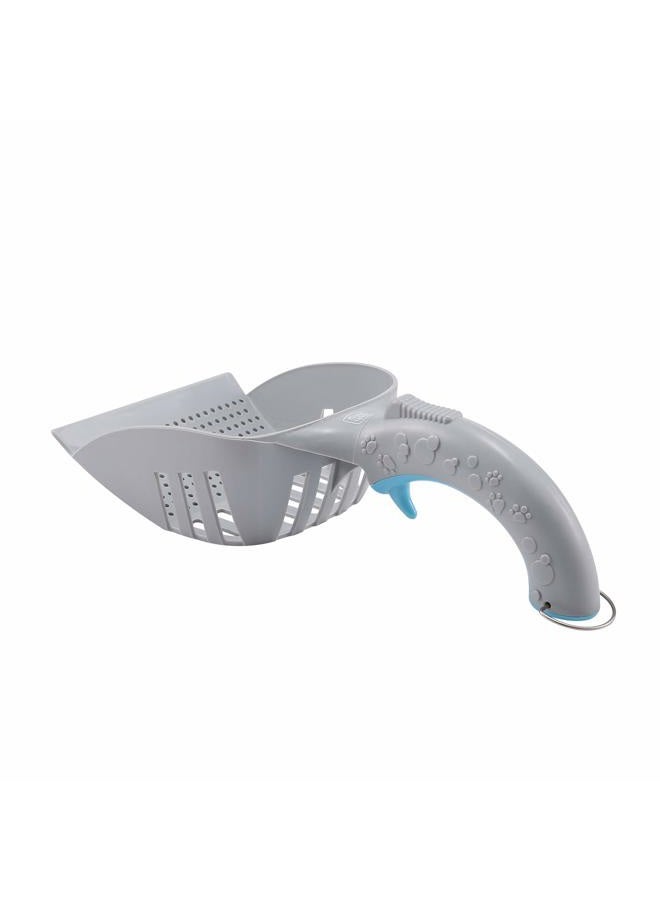 Fresh Step All In One Litter Scoop - Fast and Easy to Use Cat Litter Scooper - Deep Shovel Ergonomic Handle Grip Kitty Litter Scooper to Scoop Away Cat Litter - Image 4