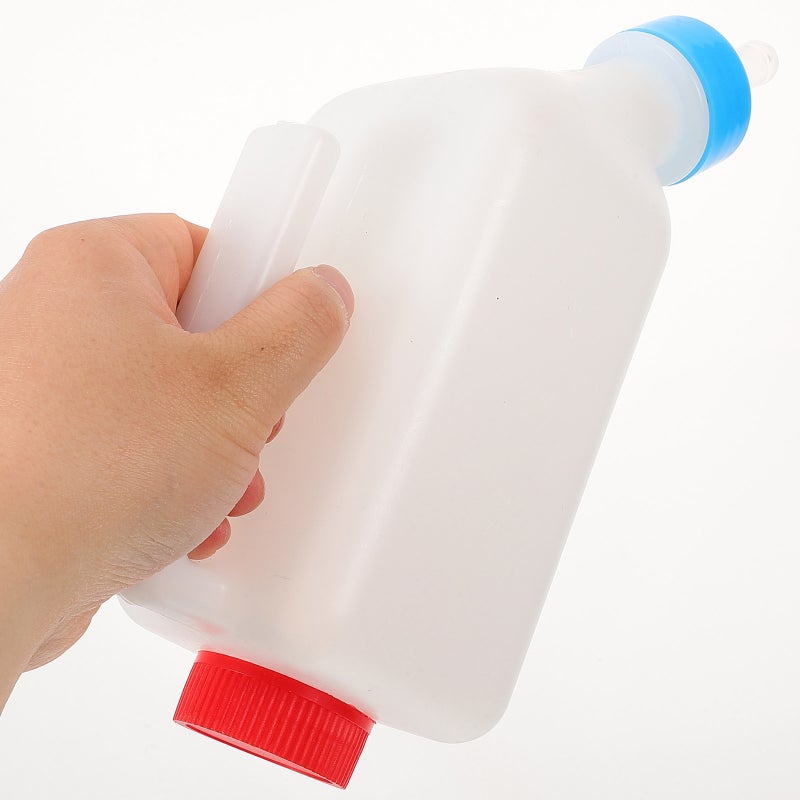 2pcs Goat Feeder - 800ml Hanging Animal Feeding Bottle With Hanging - Breeding Farms Goat Feeder Bottles For & Calves Nursing - Image 2