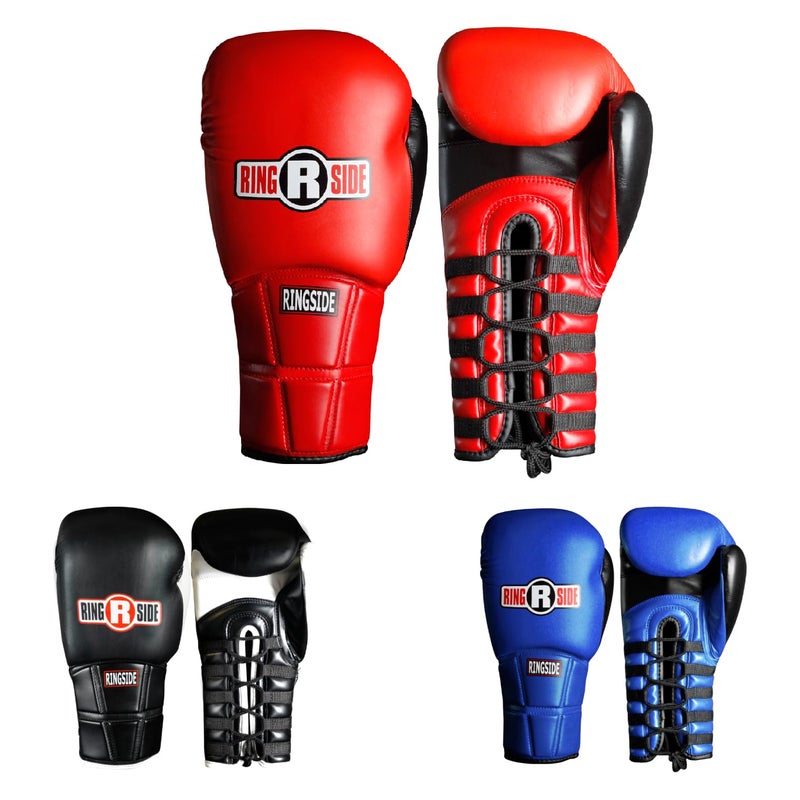 Ringside IMF Pro Fight Gloves Red 8Ounce