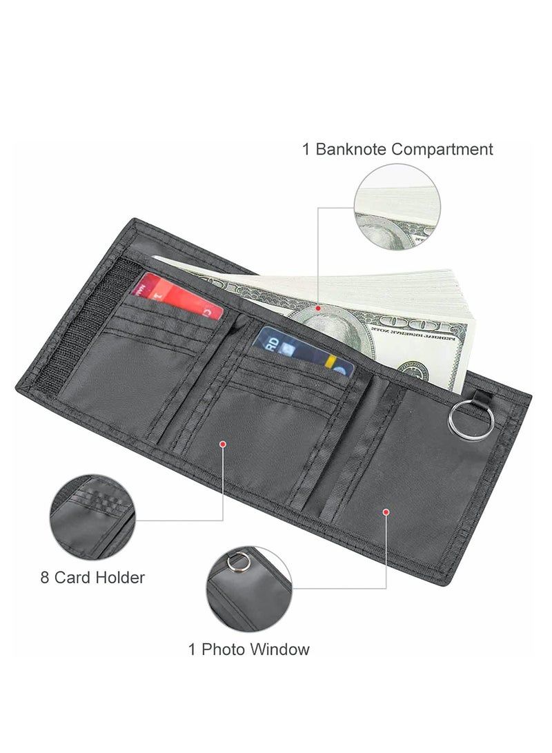 أوزيغالور محفظة أطفال رائعة للأولاد والبنات والمراهقين هدية رائعة - محفظة ثلاثية الطيات مع جيب للعملات المعدنية وفتحات للبطاقات - Image 5