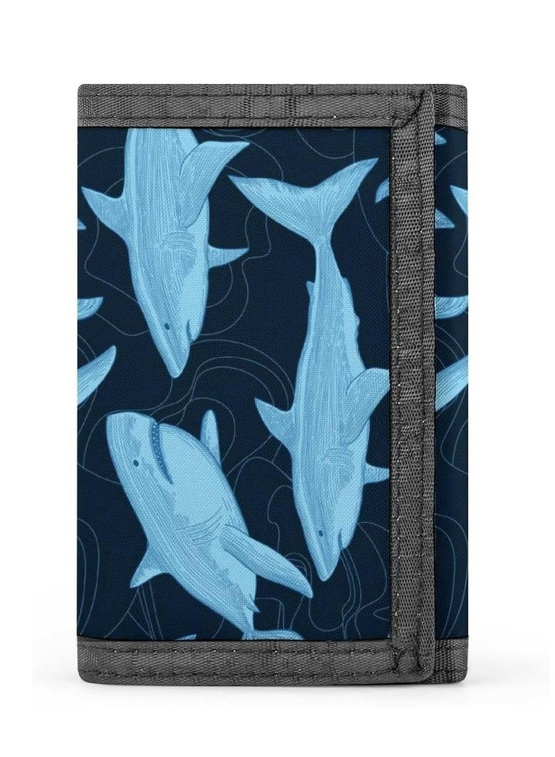 أوزيغالور محفظة أطفال رائعة للأولاد والبنات والمراهقين هدية رائعة - محفظة ثلاثية الطيات مع جيب للعملات المعدنية وفتحات للبطاقات - Image 3