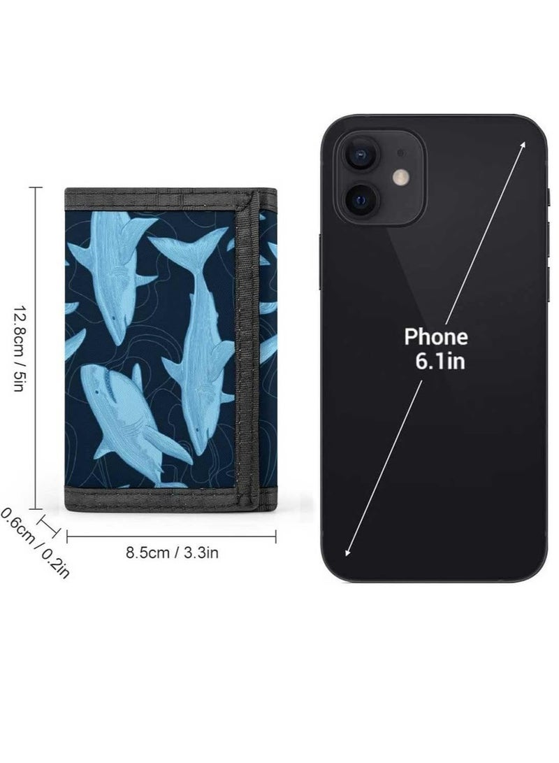 أوزيغالور محفظة أطفال رائعة للأولاد والبنات والمراهقين هدية رائعة - محفظة ثلاثية الطيات مع جيب للعملات المعدنية وفتحات للبطاقات - Image 4