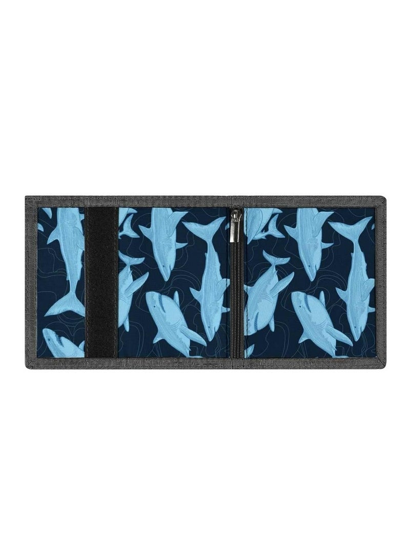 أوزيغالور محفظة أطفال رائعة للأولاد والبنات والمراهقين هدية رائعة - محفظة ثلاثية الطيات مع جيب للعملات المعدنية وفتحات للبطاقات - Image 2