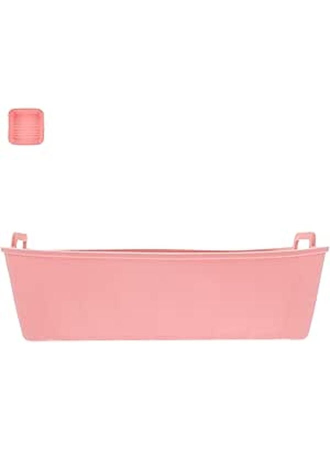 Reusable Pink Silicone Air Fryer Liner Mat Non Stick Baking Mat for Kitchen - Image 1