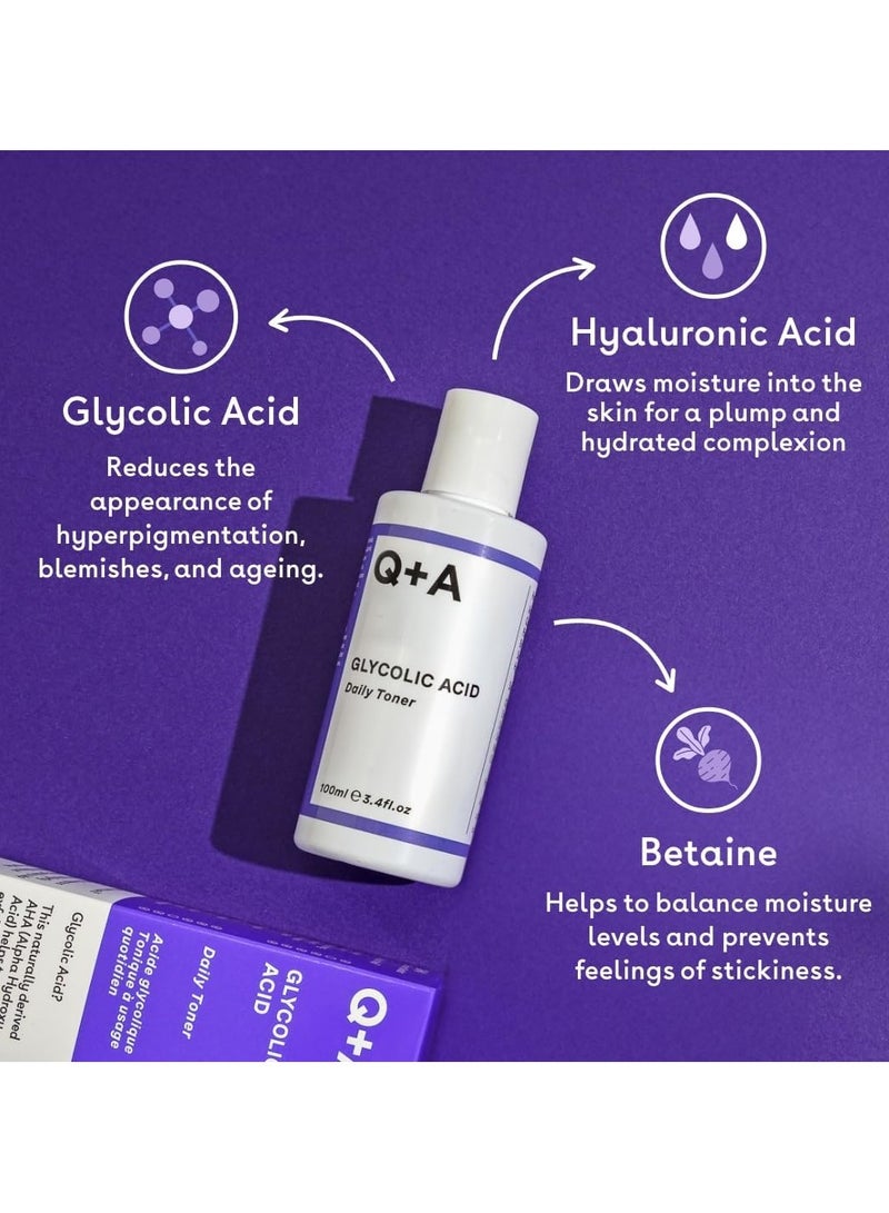 Q+A Glycolic Acid Daily Toner 100ml - Image 3