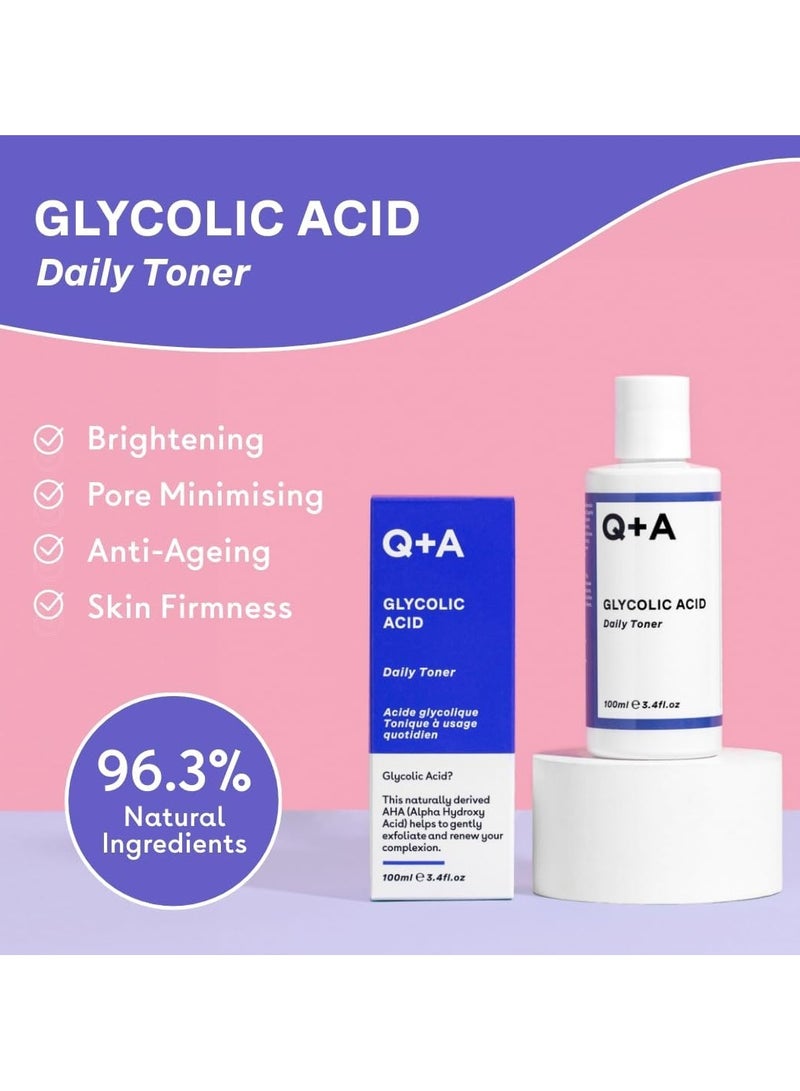 Q+A Glycolic Acid Daily Toner 100ml - Image 2