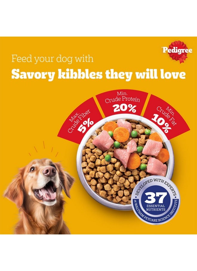 Pedigree Adult Dry Dog Food, Chicken & Vegetables, 3Kg Pack  - Image 4