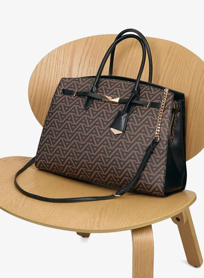 Aldo  Claudiea Ladies Multicolor Tote Bag for Women | Best Price UAE