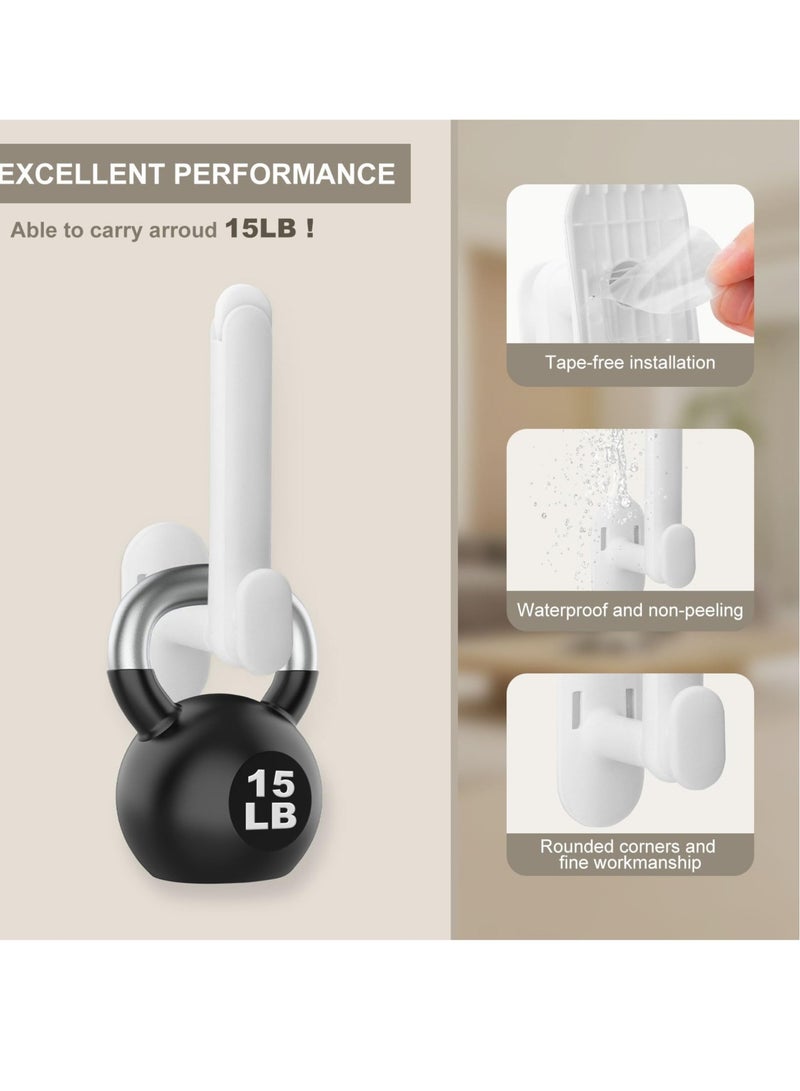 Excefore Hat Organizer for Baseball Caps, 2Pcs Metal Retractable Hat Rack for Baseball Caps,Hat Holder Organizer,  Hat Hooks Can Hold More Than 15 Hats  - Image 3