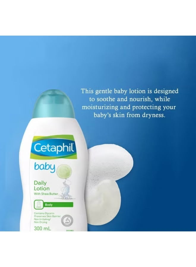 Cetaphil Baby Daily Lotion For Sensitive Skin 300ml - Image 4