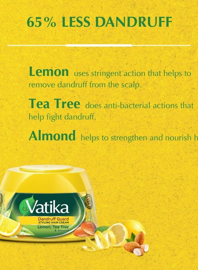 فاتيكا كريم فاتيكا ناتشورالز لعلاج ومنع القشرة – تركيبة طبيعية بالليمون وزيت شجرة الشاي واللوز لتغذية فروة الرأس ومنح شعرك انتعاشًا ولمعانًا صحيًا | 190 مل - Image 2