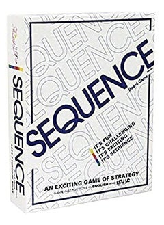 Sequence Board Game – Multicolor Strategy Game for Family & Friends