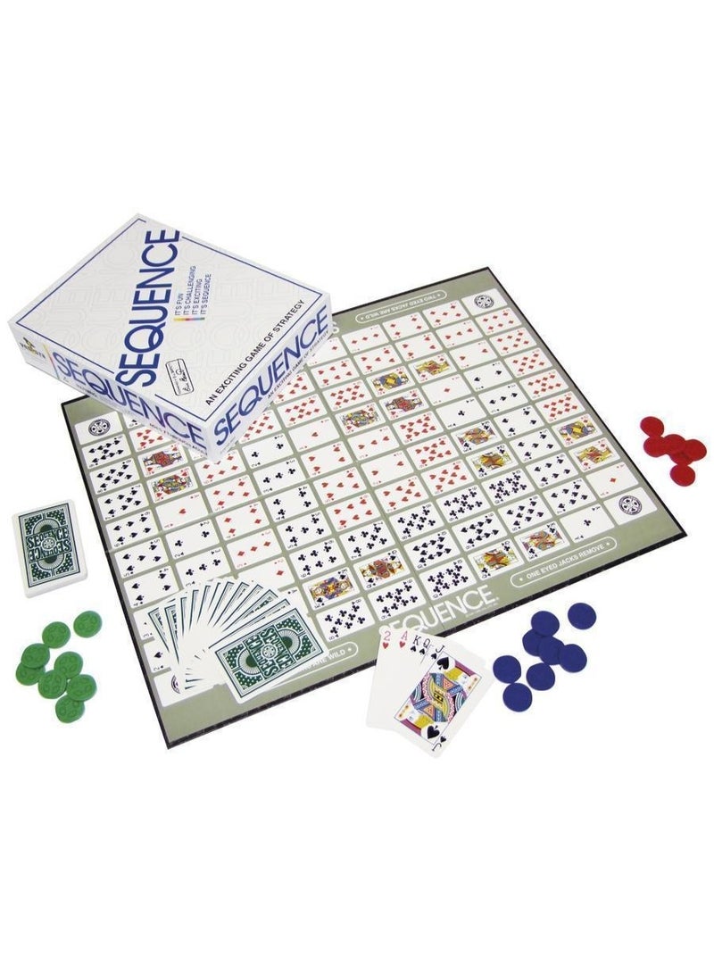 Sequence Board Game – Classic Strategy Card Game for Kids, Adults & Families, Ideal for Parties, Game Nights & Gifts, Suitable for 2-12 Players - Image 2