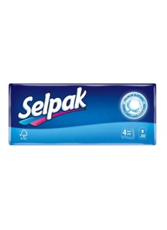 Selpak Classic Non-Perfumed Hanky Facial Tissue 100 Tissues 