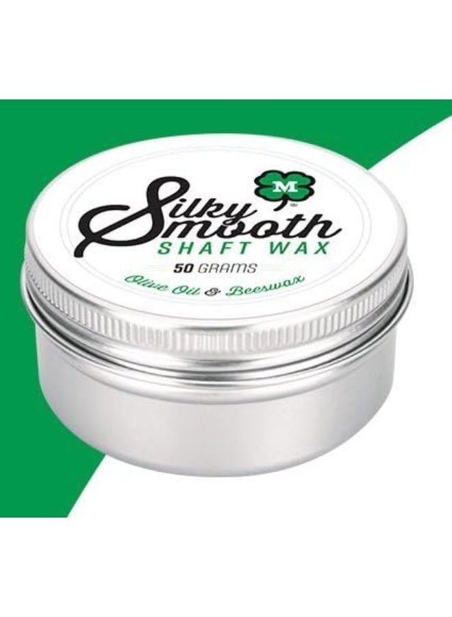 McDermott Silky Shaft Wax Special Micro-Protection Formula Carom Billiards Pool Cue Care Wooden Shaft Maintenance Accessories 50gram - Image 1